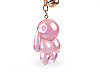 Backpack Pendant / Keychain with Jingle Bell - Rabbit, Unicorn