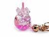 Floating Pendant with Glitters for Backpack / Keys