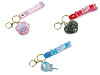 Floating Pendant with Glitters for Backpack / Keys