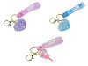Floating Pendant with Glitters for Backpack / Keys