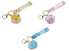 Floating Pendant with Glitters for Backpack / Keys