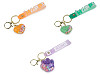Floating Pendant with Glitters for Backpack / Keys