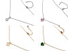 Collier en acier inoxydable avec strass