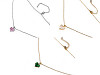 Collar de acero inoxidable con pedrería