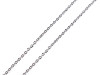 Stainless Steel Chain, width 2 mm 