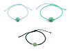 Bratara Shamballa cu margea de sticla