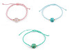 Armband Shamballa mit Glasperle