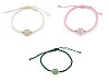 Bracelet Shamballa avec perles de verre