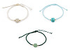 Shamballa Bracelet with Glass Bead