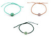 Bracelet Shamballa avec perles de verre