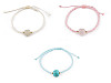 Shamballa Bracelet with Glass Bead