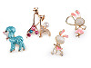 Broche - Lapin, Mouton, Girafe, Renard 