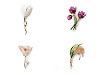 Brosche Blumen