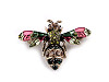 Brooch with Rhinestones - Bumble Bee 