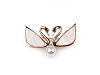 Brooch with Pearl Bead, Swan