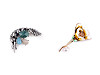 Spilla, con strass