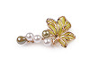 Brooch with Pearl Beads