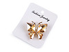 Brooch with Rhinestones, Butterfly