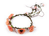 Couronne de fleurs pour coiffure