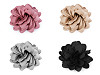 Brooch / hair ornament, satin flower Ø10 cm