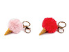 Backpack pendant / keychain - Ice cream 