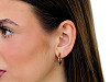 Boucles d’oreilles en acier inoxydable
