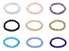 Bracelet en perles de verre avec effet AB