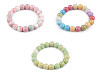 Bracciale, realizzato con perle di vetro