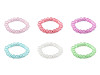 Bracelet extensible en perles de verre