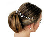 Ornamento di perle/fascia per capelli