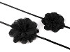 Gothic flower necklace / neck ornament