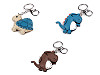 Backpack Pendant / Keychain - turtle, dinosaur