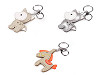 Backpack Pendant / Keychain - wolf, horse