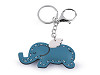 Pendentif/Porte-clés pour sac à dos - licorne, éléphant