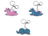 Backpack Pendant / Keychain - unicorn, elephant