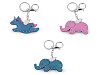 Backpack Pendant / Keychain - unicorn, elephant