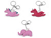Backpack Pendant / Keychain - unicorn, elephant