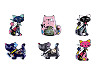 Broche métallique - Chien, Chat