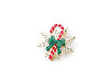 Christmas brooch