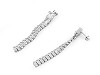 Boucles d’oreilles en acier inoxydable avec strass