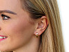 Boucles d’oreilles en acier inoxydable