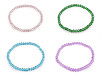 Bracelet élastique en perles taillées