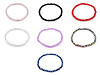 Pulsera elástica de cuentas cortadas