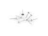 Stainless Steel DIY Stud Earrings Posts Ø4; 6; 8 mm