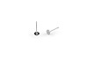 Stainless Steel DIY Stud Earrings Posts Ø4; 6; 8 mm