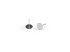 Stainless Steel DIY Stud Earrings Posts Ø4; 6; 8 mm