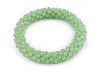 Elastico/bracciale, con perle