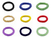 Elastico/bracciale, con perle