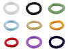 Pulsera/goma para el cabello hecha de cuentas
