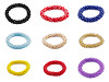 Elastico/bracciale, con perle
